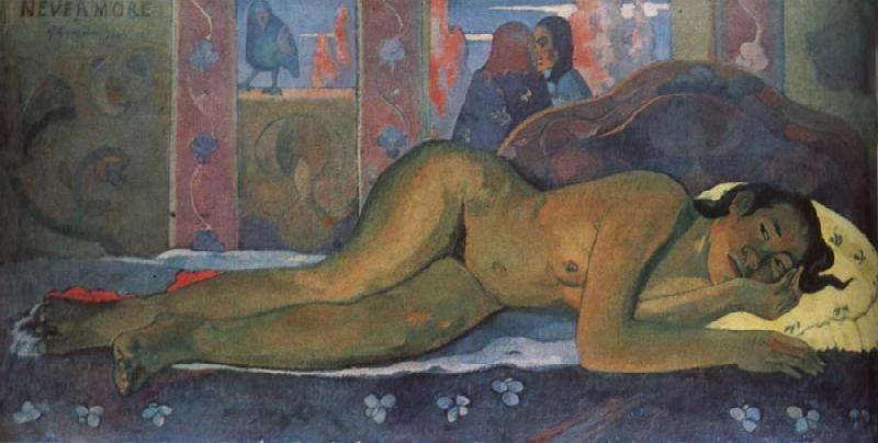Paul Gauguin Nevermore France oil painting art